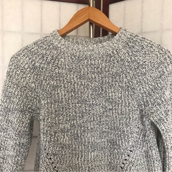 GAP Gray Knit Sweater, Size Medium - Picture 2 of 12